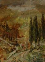 Lionello Balestrieri (1872-1958) - La valle delloro, Antiek en Kunst, Kunst | Schilderijen | Klassiek