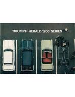 1966 TRIUMPH HERALD 1200 BROCHURE ENGELS, Nieuw