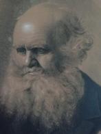 Scuola europea (XIX) - Vecchio con barba