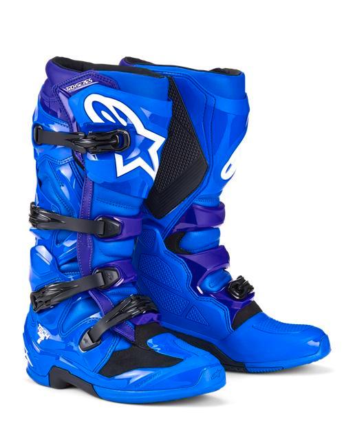 Alpinestars Tech 7 MX Laarzen Blauw/Paars, Motoren, Onderdelen | Overige, Verzenden