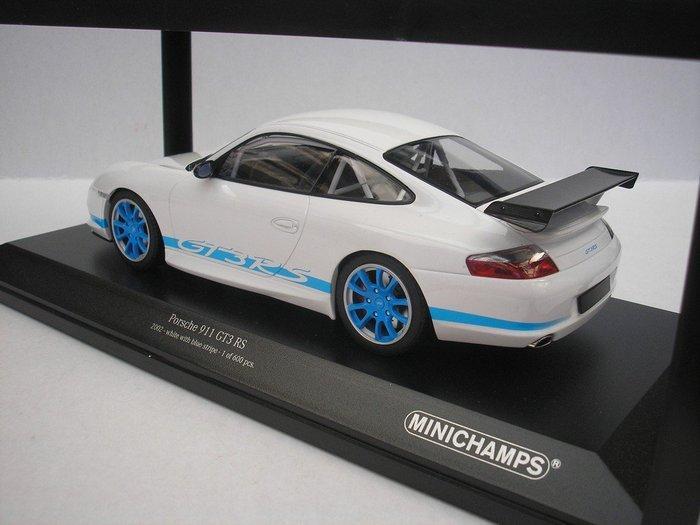 Minichamps 1:18 - Modelauto - Porsche 911 GT3 RS - 2002 -, Hobby & Loisirs créatifs, Voitures miniatures | 1:5 à 1:12