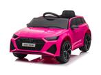 Audi RS6,12 volt elektrische kinderauto met rubberen banden,, Kinderen en Baby's, Ophalen of Verzenden, Nieuw