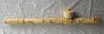 Very beautifully engraved Chinese opium pipe with