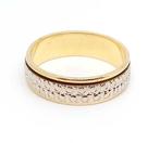 Ring - 18 karaat Geel goud, Witgoud - 802385, Nieuw