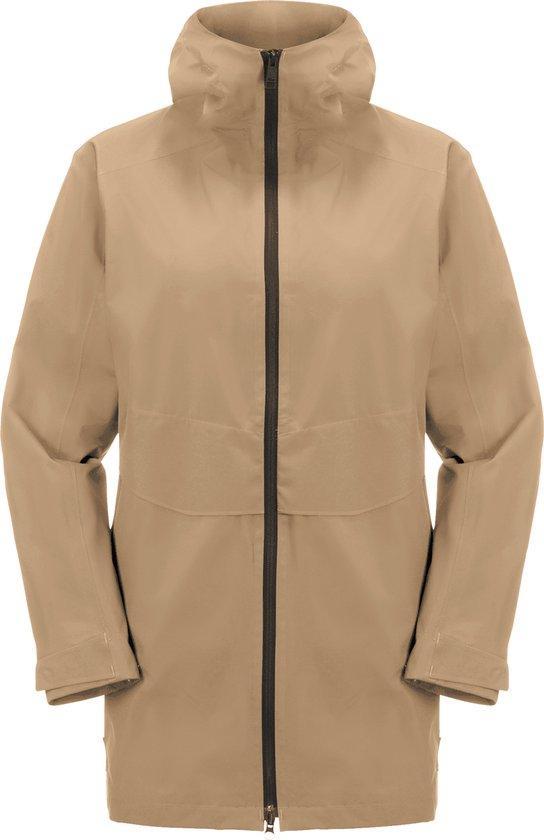 Jack Wolfskin MAINKAI LONG JKT W Dames Outdoorjas - sand..., Kleding | Dames, Jassen | Winter, Nieuw, Verzenden