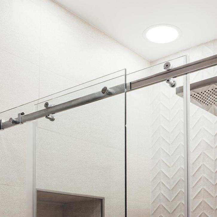 Verona schuifdeurrail voor douche nis - RVS, Bricolage & Construction, Vitres, Châssis & Fenêtres, Envoi