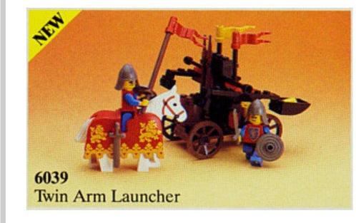 Lego Set - 6039 - Castle - Twin Arm Launcher, Kinderen en Baby's, Speelgoed | Duplo en Lego