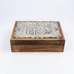 Sigarendoos - .835 zilver, Antiek en Kunst