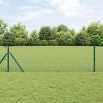vidaXL Gelast Draadhek Groen 0.6x50 m Staal, Verzenden, Nieuw