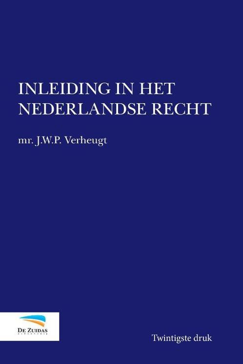 Inleiding in het Nederlandse recht 9789082849554, Boeken, Wetenschap, Zo goed als nieuw, Verzenden