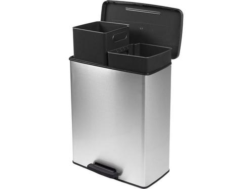 Curver Decobin Duo Prullenbak - 26L+26L - Rechthoekig -, Huis en Inrichting, Woonaccessoires | Overige, Zo goed als nieuw, Verzenden