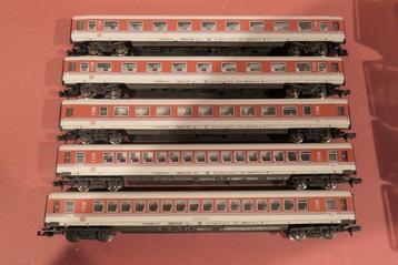 Fleischmann N - 8183K, 8184K, 8181K - Wagon de train