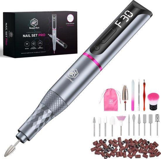 2dekans | Beeperfect® Draadloze Elektrische Nagelvijl Pro, Handtassen en Accessoires, Uiterlijk | Lichaamsverzorging, Ophalen of Verzenden