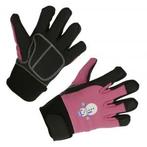Handschoen mini winter - 4 tot 6 jaar - roze / zwart - kerbl