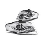 PHARES AUDI A4 B7 04-07 FEUX DE JOUR CHROMÉS, Autos : Pièces & Accessoires, Verzenden