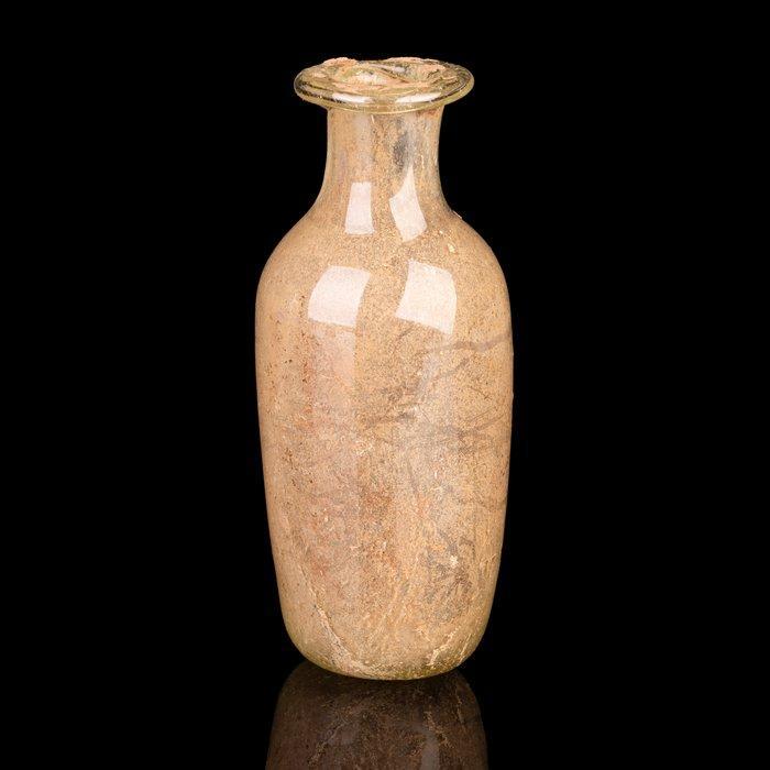 Oud-Romeins Glazen cosmetische fles (Zonder Minimumprijs), Antiek en Kunst, Antiek | Overige Antiek