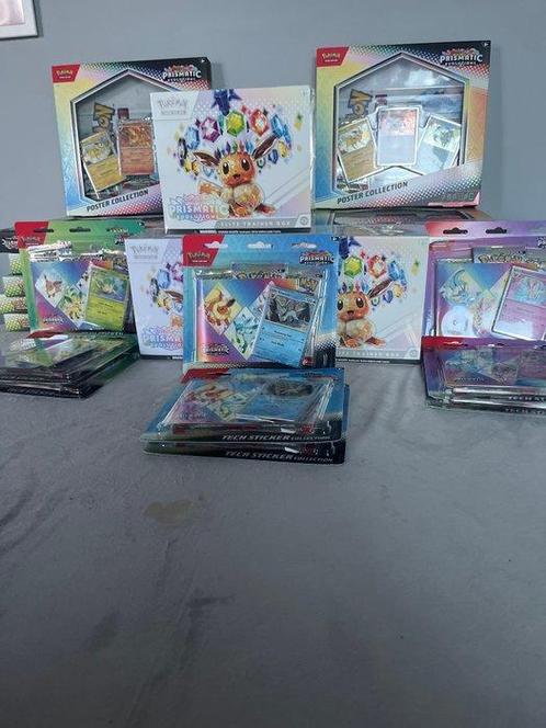 Pokémon - 24 Sealed box - Prismatic Evolutions - Prismatic, Hobby en Vrije tijd, Verzamelkaartspellen | Pokémon