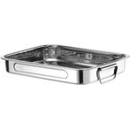 Braadslede | RVS | Beweegbare Zijgrepen |  310x240x50(h)mm, Zakelijke goederen, Verzenden, Nieuw in verpakking