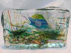 Murano - sculptuur, Vintage Murano glazen aquariumblok - 9.5