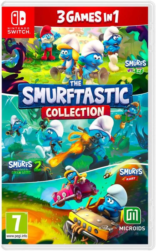 The Smurftastic Collection-Standaard (Switch) NIEUW, Games en Spelcomputers, Games | Nintendo Switch, Ophalen of Verzenden