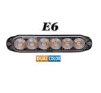 E6  Hoog kwaliteit Dual Colour (2 Kleuren) Led Flitser 2 x 6, Ophalen of Verzenden, Nieuw