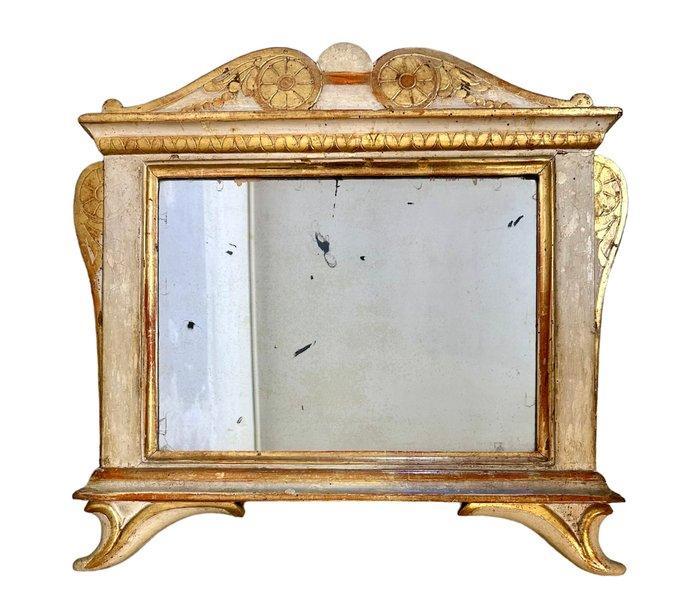 Drieluik (3) - Verguld hout - 1800-1850 - Trittico 19e eeuw, Antiek en Kunst, Antiek | Overige Antiek