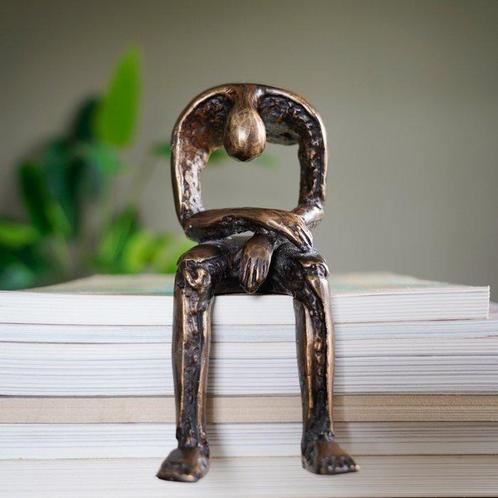 sculptuur, NO RESERVE PRICE - Modern Bronze Sculpture -, Antiek en Kunst, Kunst | Designobjecten