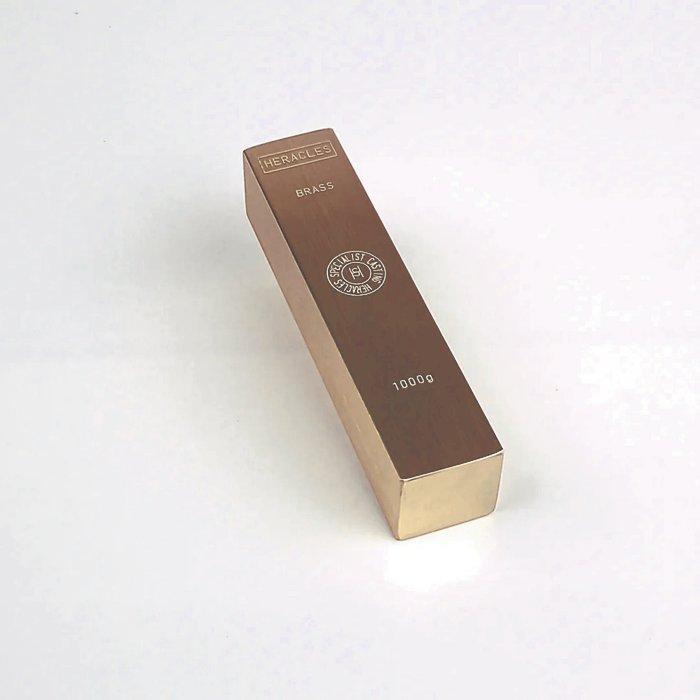 1 kilogram messing - Fonderie Heracles - Frankrijk. (Zonder, Postzegels en Munten, Edelmetalen en Baren