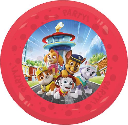 Paw Patrol Bord Herbruikbaar 21cm, Hobby en Vrije tijd, Feestartikelen, Nieuw, Verzenden