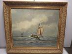 Monthe (XX) - Zijlschip op volle zee, Antiek en Kunst