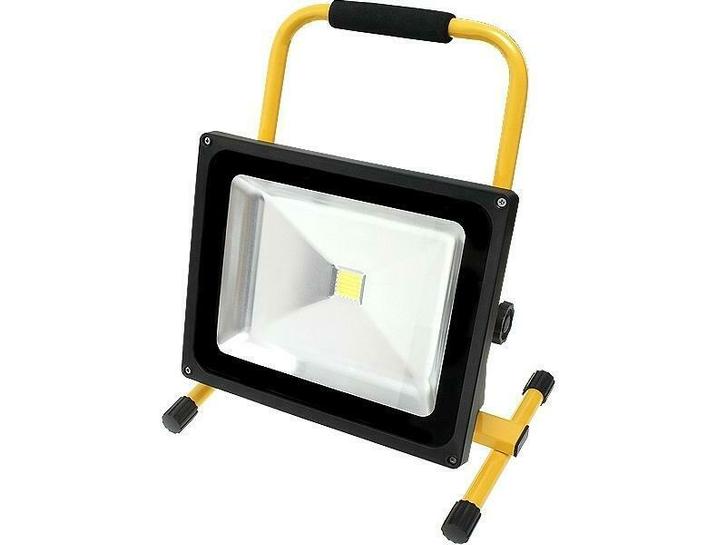 50W LED Schijnwerper oplaadbaar, Tuin en Terras, Buitenverlichting, Verzenden