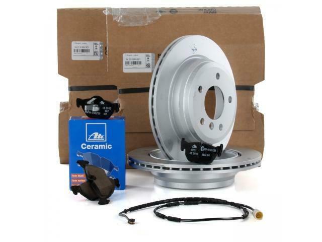 ORIGINELE remschijven van BMW + ATE CERAMIC-elektroden + Wak, Auto-onderdelen, Remmen en Aandrijving, Ophalen of Verzenden