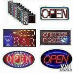 LED open bord | LED reclame borden | Bar bordje | Lichtkrant, Verzenden