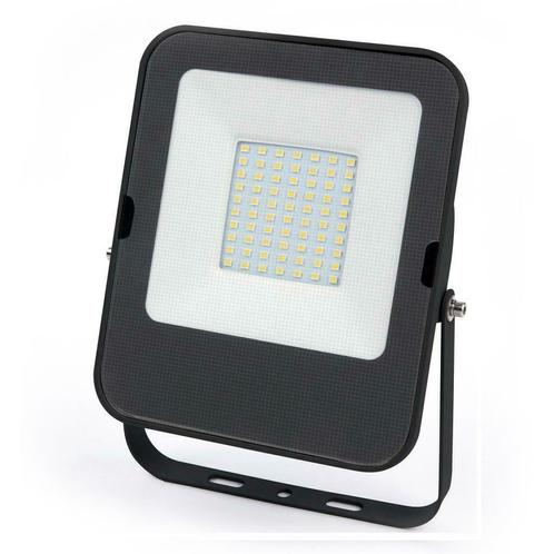 LED Floodlight Bouwlamp Premium 50 Watt Daglicht wit, Bricolage & Construction, Éclairage de chantier, Envoi