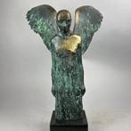 J. Zak (XX-XXI) - The ANGEL- HE - LARGE- bronze 5kg, Antiquités & Art