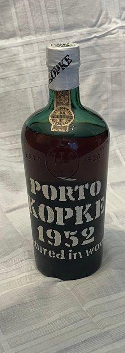 1952 Kopke -  Porto  - 1 Fles (0,75 liter), Verzamelen, Wijnen