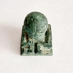 Oud-Khmer Bronzen Yoni / Lingam Vruchtbaarheid Talisman,