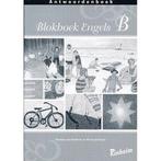 Kinheim Antwoorden Blokboek Engels B, Boeken, Schoolboeken, Verzenden, Nieuw