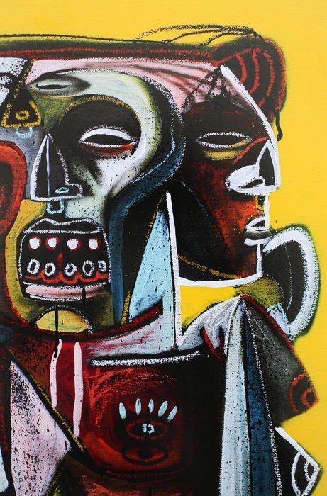 Jone Hopper (1977) - Give me yellow (print), Antiek en Kunst, Kunst | Schilderijen | Modern