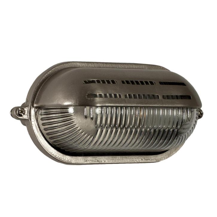 Scheepslampen & Maritiem Gulf Scheepslamp Nikkel, Tuin en Terras, Buitenverlichting, Verzenden