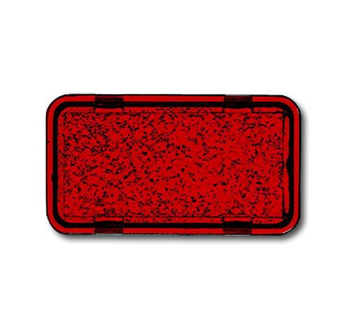 ABB Busch-Jaeger Couvercle de lentille rouge WIP 2106 IP44 -, Doe-het-zelf en Bouw, Elektriciteit en Kabels, Verzenden