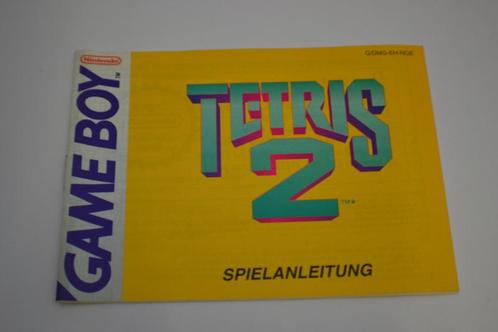 Tetris 2 (GB NOE MANUAL), Consoles de jeu & Jeux vidéo, Consoles de jeu | Nintendo Portables | Accessoires
