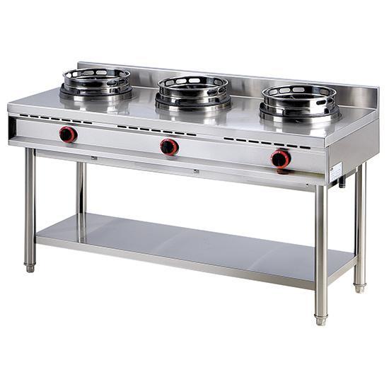 Gas Wok | 600 Line Range | Standaard | 3 Brander | 39kW |, Zakelijke goederen, Horeca | Keukenapparatuur, Nieuw in verpakking