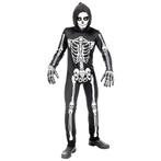 Halloween Jumpsuit Kind Skelet, Verzenden
