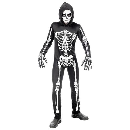 Halloween Jumpsuit Kind Skelet, Hobby en Vrije tijd, Feestartikelen, Nieuw, Verzenden