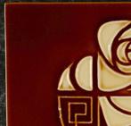 Jugendstil Tegel - Manufactures Céramiques dHemixem Gilliot