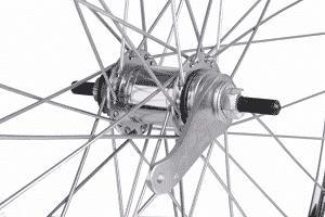 Achterwiel 28x1 1/2 ZWART. Remnaaf spaak 13, Fietsen en Brommers, Fietsonderdelen, Nieuw, Verzenden