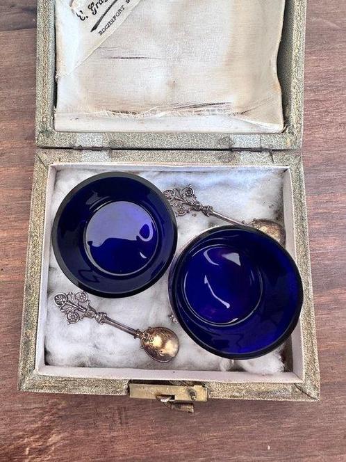 métal argenté - Tafelservies (2) - Empire-model - Zilver -, Antiek en Kunst, Antiek | Keukengerei