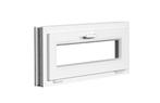 PVC raam draai kiep b90xh40 cm wit, Doe-het-zelf en Bouw, Glas en Ramen, Gevelraam of Ruit, Minder dan 80 cm, 80 tot 120 cm, Nieuw