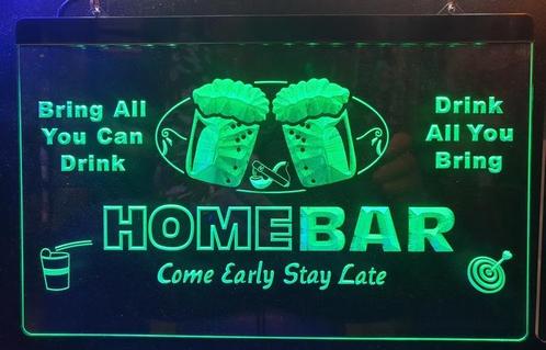 Home bar neon bord lamp LED cafe verlichting reclame lichtba, Huis en Inrichting, Lampen | Overige, Nieuw, Verzenden